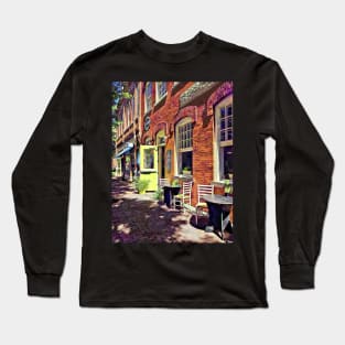 Corning NY - Restaurant with Open Door Long Sleeve T-Shirt